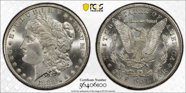 1883-CC $1 MS64