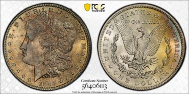 1884 $1 MS64