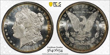 1885 $1 MS63