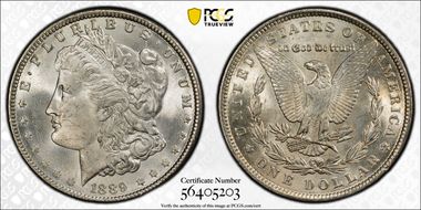 1889 $1 MS64