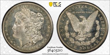 1889-S $1 MS62
