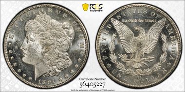 1891-CC $1 MS61