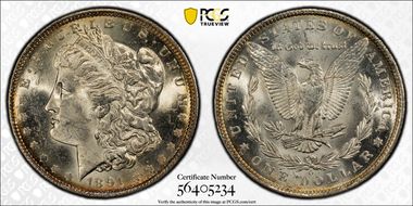 1891-O $1 MS63