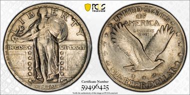 1919-D 25C VF30