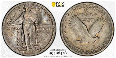1919-S 25C VF20