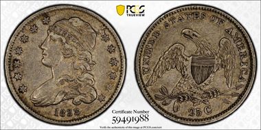 1833 25C XF45