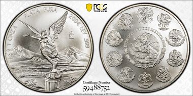 2004-Mo Onza Libertad Ag MS69