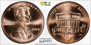 2024 1C Shield MS68RD