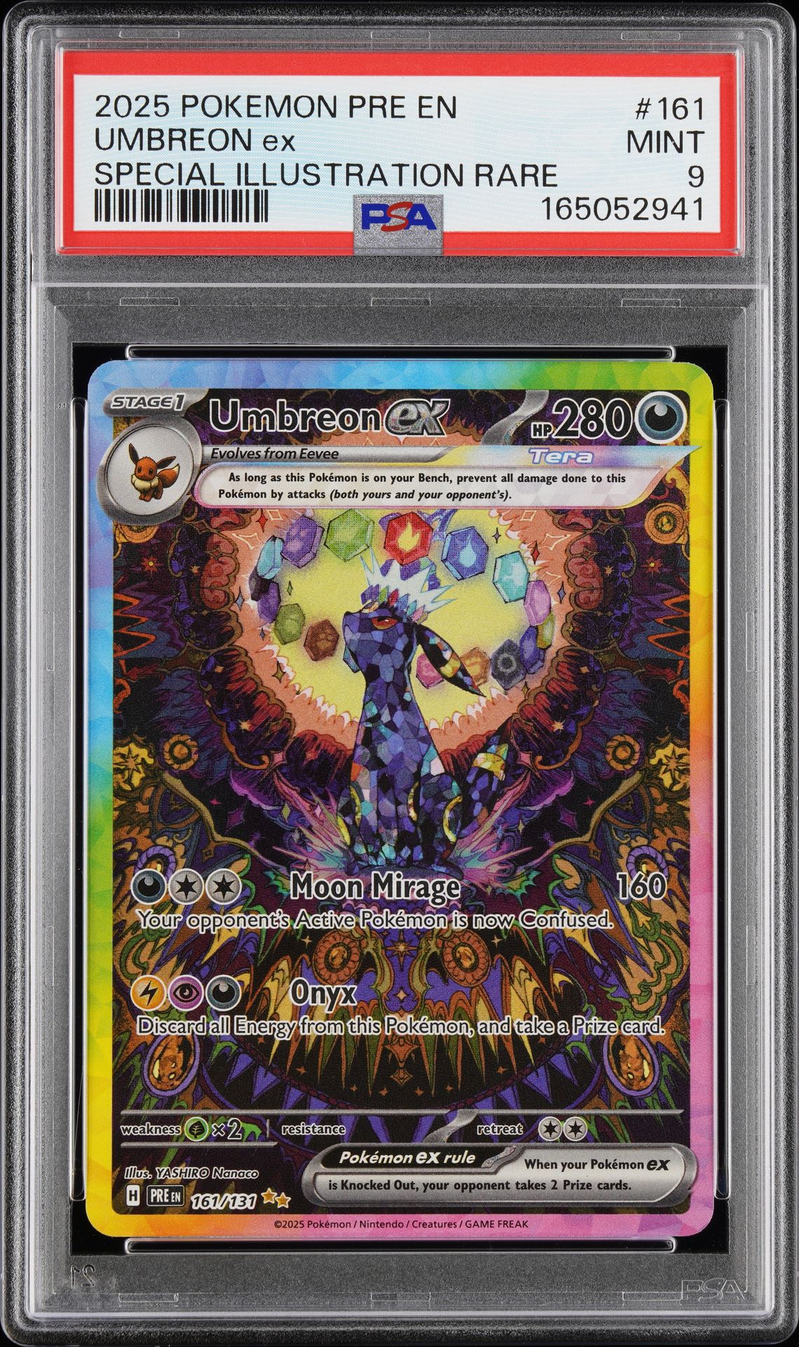 EX POKEMON PRE EN-PRISMATIC EVOLUTIONS 2025