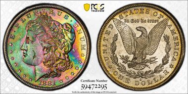 1881-S $1 MS64