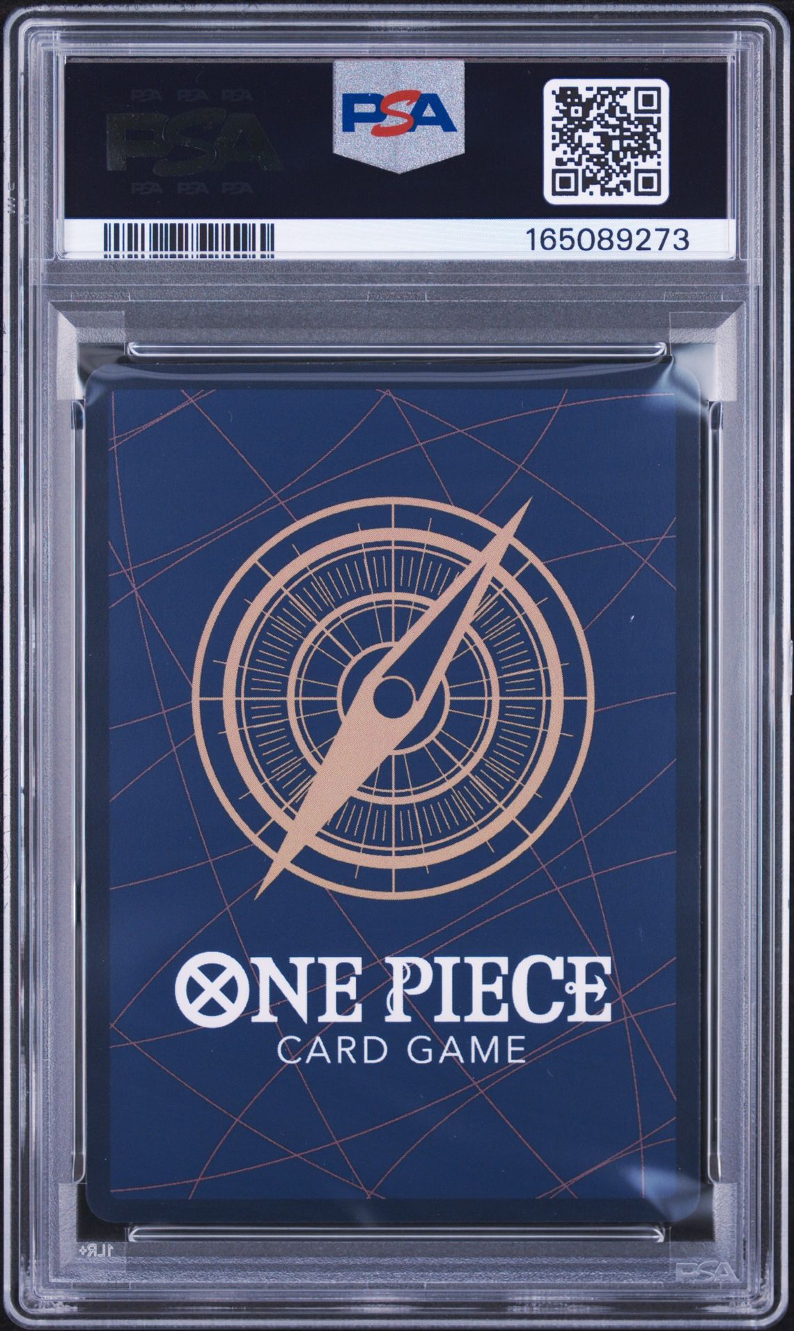 2025 One Piece Op13-Carrying On His Will Monkey D. Luffy #058 (Treasure Rare) Gem Mt 10 back view - PSA certificate #165089273