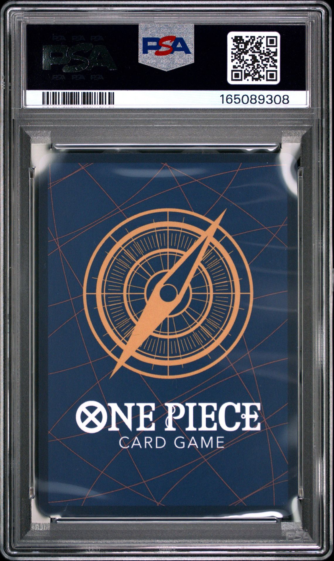 2026 One Piece Op15-Eb04-Adventure On Kami's Island Sabo #014 (Special Alternate Art) Gem Mt 10 back view - PSA certificate #165089308