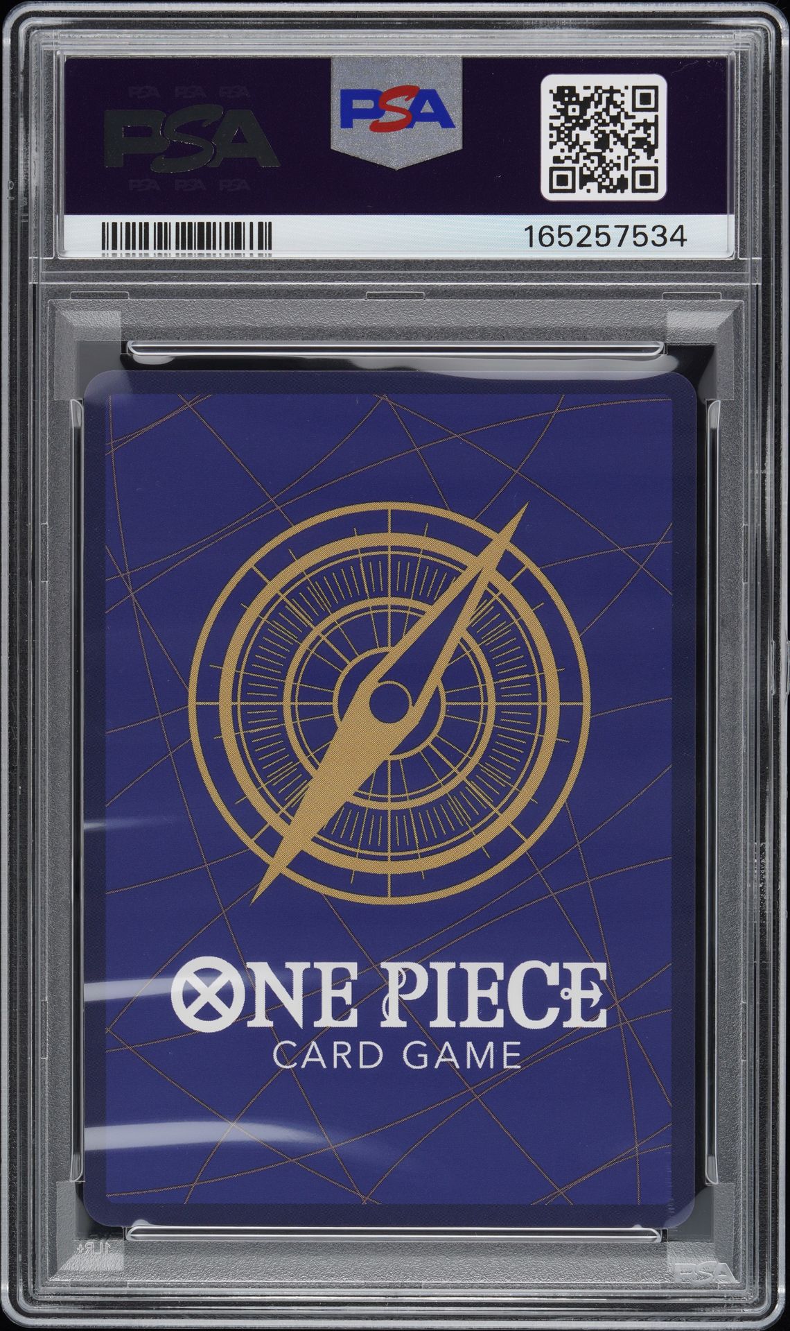 2024 One Piece Prb01-Premium Booster -One Piece Card The Best- Tony Tony Chopper #006 (Manga Alternate Art) Gem Mt 10 back view - PSA certificate #165257534