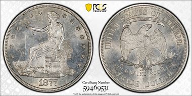 1877-S T$1 MS61