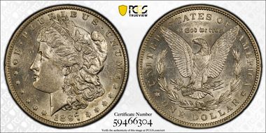 1897-O $1 AU58