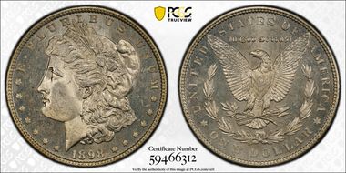 1898 $1 MS64PL
