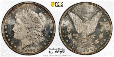 1880-O $1 MS63