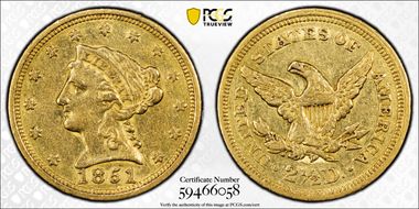 1851 $2.50 N1