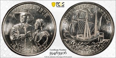 2026-D 25C Mayflower Compact MS65