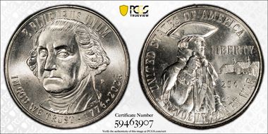 2026-P 25C Revolutionary War MS65