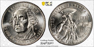 2026-D 25C Declaration of Independence MS66