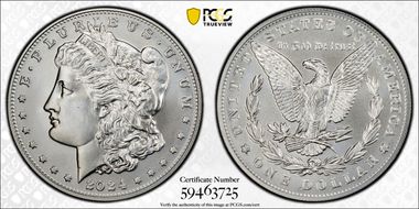 2024 $1 Morgan Dollar MS70