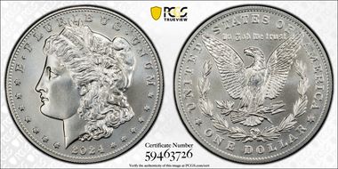 2024 $1 Morgan Dollar MS70
