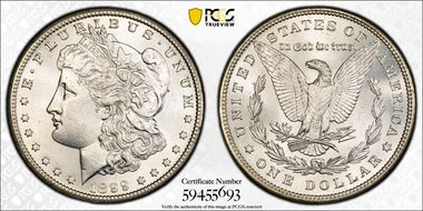 1899 $1 MS64