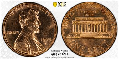 1973-S 1C MS65RD