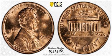 1969-S 1C MS63RD