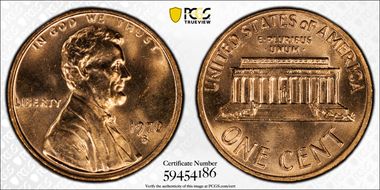 1970-S 1C Large Date MS64RD