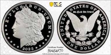 2025-S $1 Morgan Dollar PR70DCAM