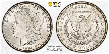 1889 $1 MS65