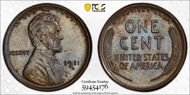 1911-D 1C MS63BN
