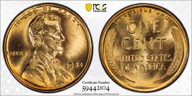 1924 1C MS66+ RD