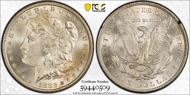 1882-CC $1 GSA Hoard MS63