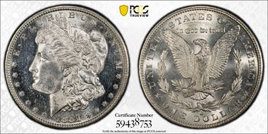 1881-S $1 MS63