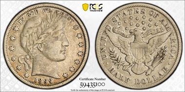 1899 50C VF30