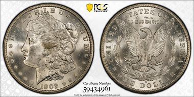 1902-S $1 MS64