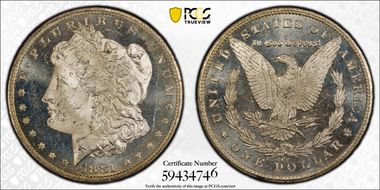 1881-CC $1 MS64PL