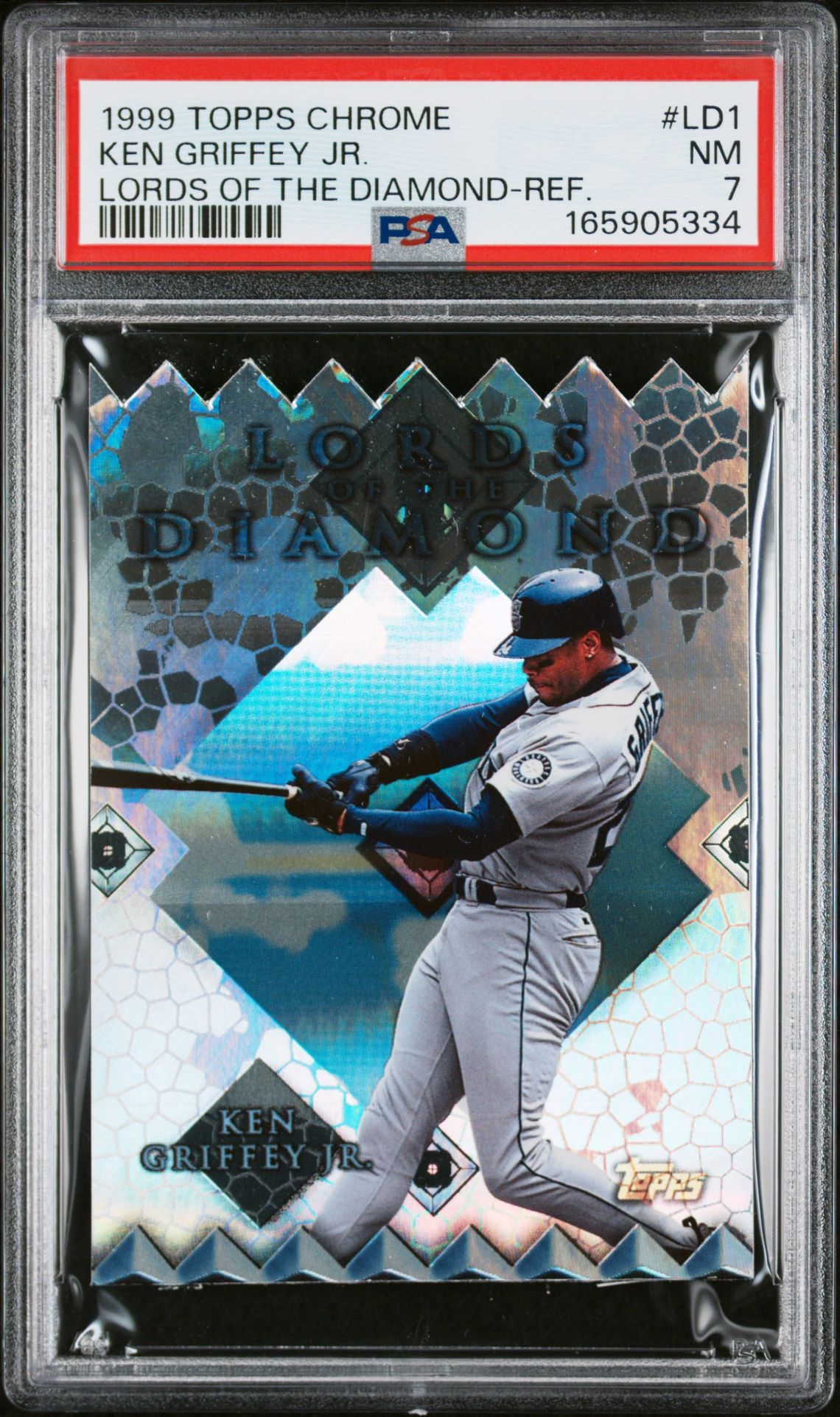 GRIFFEY TOPPS CHROME LORDS OF THE DIAMOND 1999