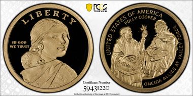 2026-S $1 Native American PR70DCAM