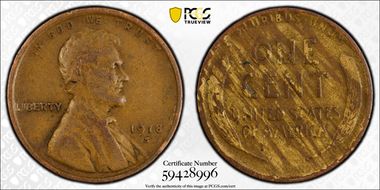 1918-S 1C VF20BN