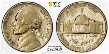 1945-P 5C DDR, FS-801 VF35