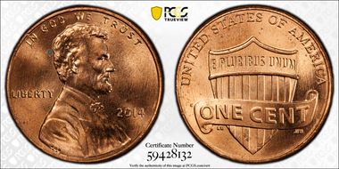 2014 1C Shield MS63RD