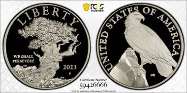 2023-P Medal American Liberty PR70DCAM