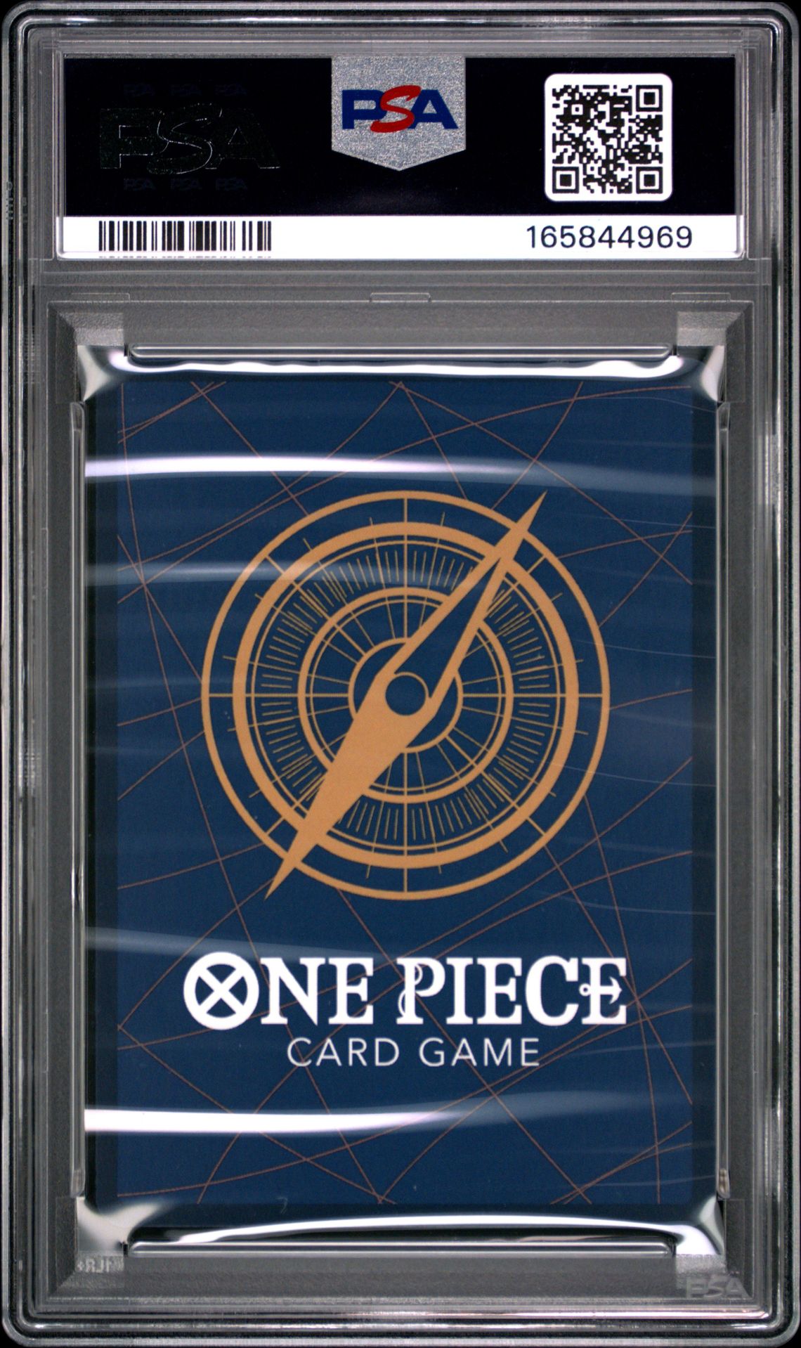 2022 One Piece Promos Monkey D. Luffy #006 (Winner Pack Vol.1) Gem Mt 10 back view - PSA certificate #165844969