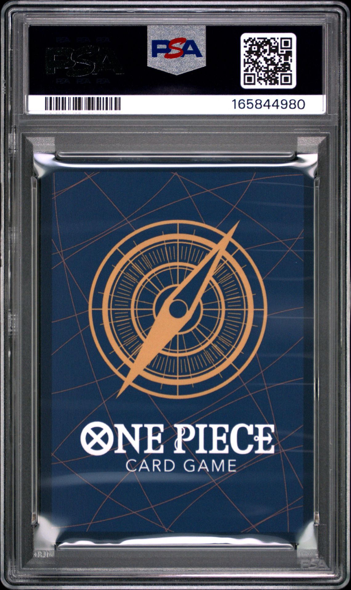 2024 One Piece Prb01-Premium Booster -One Piece Card The Best- Monkey D. Luffy #055 (Holofoil) Gem Mt 10 back view - PSA certificate #165844980