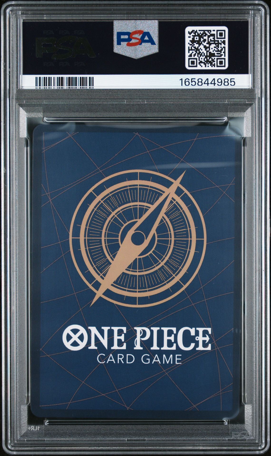 2024 One Piece Promos Monkey D. Luffy #041 (One Piece Emotion) Gem Mt 10 back view - PSA certificate #165844985