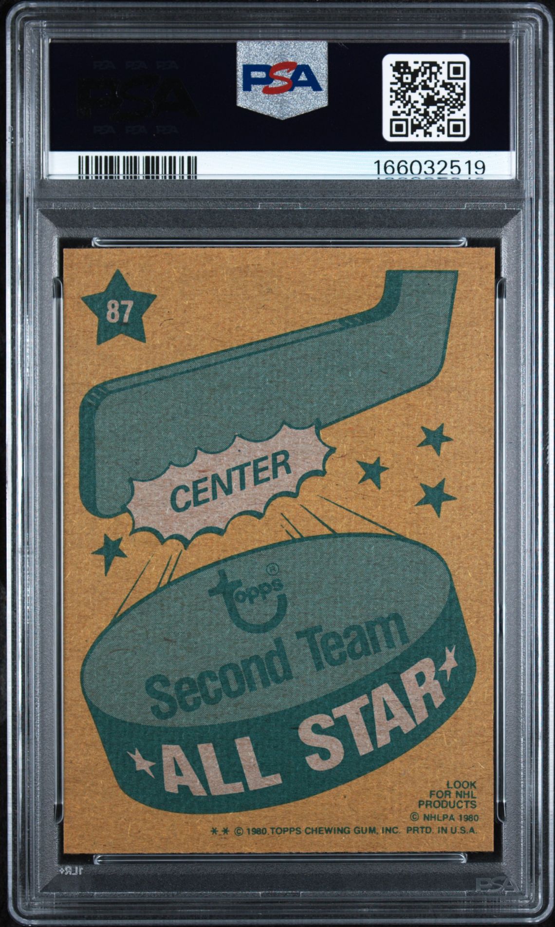 1980 Topps Wayne Gretzky #87 (All-Star) Nm 7 back